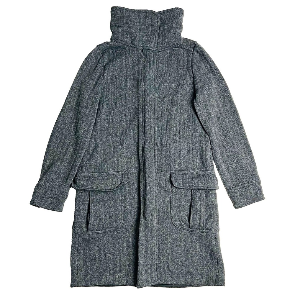 Patagonia Women's Better Sweater Oversized Fleece Coat — XS — Nickel/Gray